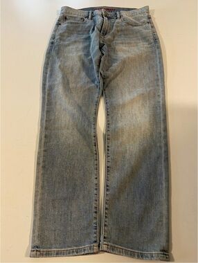 Lucky Brand 412 Athletic Slim Jeans Men's 32x30 Light Wash Stretch Denim